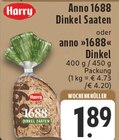 Anno 1688 Dinkel Saaten oder anno »1688« Dinkel im Angebot bei E center in Duisburg Anno 1688 Dinkel Saaten oder anno »1688« Dinkel Angebote von Harry bei E center Duisburg für 1,89 €