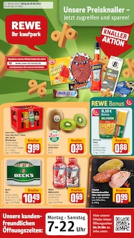Aktueller REWE Prospekt "Dein Markt" Seite 1 von 35 Seiten