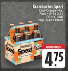Aktuelles Spezi Cola-Orange-Mix Angebot bei EDEKA in Paderborn ab 4,75 €