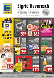 Aktueller EDEKA Discounter Prospekt in Tecklenburg und Umgebung, "Aktuelle Angebote" mit 24 Seiten, 20.04.2026 - 25.04.2026