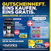 Computer im EURONICS Prospekt in Lippstadt Aktueller EURONICS Prospekt mit Computer, "GUTSCHEINHEFT. EINS KAUFEN. EINS GRATIS.", Seite 1