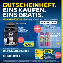 Kaffee im EURONICS Prospekt "GUTSCHEINHEFT. EINS KAUFEN. EINS GRATIS." mit 24 Seiten (Lippstadt)