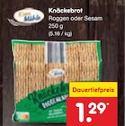 Knäckebrot Roggen oder Sesam im aktuellen Netto Marken-Discount Prospekt