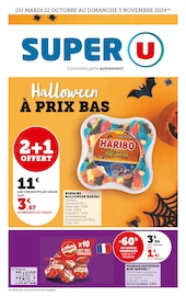 Prospectus Super U à Houplines, "HALLOWEEN À PRIX BAS", 40 pages de promos valables du 22/10/2024 au 03/11/2024