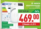 WÄRMEPUMPENTROCKNER Angebote von BOSCH bei Marktkauf Mülheim für 469,00 €