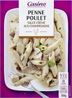 Penne poulet champignons surgelées - CASINO dans le catalogue Casino Supermarchés