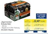 Kräuterlikör von Jägermeister im aktuellen METRO Prospekt für 14,86 €