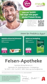 mea - meine apotheke Apotheken Prospekt der aktuellen Woche mit 4 Seiten, gültig von 01.08.2026 bis 31.08.2026, in Gefrees und Umgebung Aktueller mea - meine apotheke Apotheken Prospekt in Gefrees und Umgebung, "Unsere August-Angebote" mit 4 Seiten, 01.08.2026 - 31.08.2026