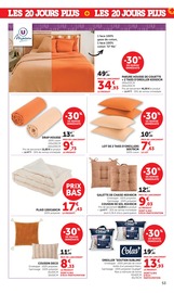 Promos Housse De Couette dans le catalogue "LES 20 JOURS PLUS" de Hyper U Housse De Couette en promo dans le catalogue Hyper U à la page 53