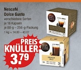Espresso Intenso oder Grande Mild im V-Markt Prospekt Espresso Intenso oder Grande Mild von Nescafé Dolce Gusto im aktuellen V-Markt Prospekt für 3,79 €