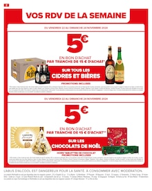 Promo Chocolat De Noël dans le catalogue Carrefour du moment à la page 4