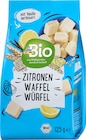 Waffel Würfel Zitrone von dmBio für 1,45 € bei dm-drogerie markt im Angebot Waffel Würfel Zitrone von dmBio im aktuellen dm-drogerie markt Prospekt