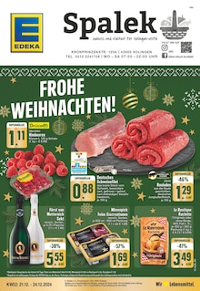 Schweinefilet im EDEKA Prospekt "Aktuelle Angebote" mit 16 Seiten (Solingen (Klingenstadt))