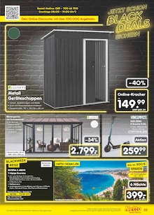 Gartenhaus im Netto Marken-Discount Prospekt "Aktuelle Angebote" mit 51 Seiten (Köln)