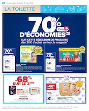 Promos Culotte dans le catalogue "Les babydays 15 jours à prix très doux" de Carrefour à la page 6 Promos Culotte dans le catalogue "Les babydays 15 jours à prix très doux" de Carrefour à la page 6