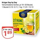 Zitrone Heissgetränk Angebote von Krüger Day by Day bei GLOBUS Bruchsal für 1,89 €