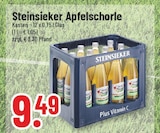 Apfelschorle bei Trinkgut im Straelen Prospekt für 9,49 €