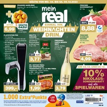 Real Prospekt für Sangerhausen mit 36 Seiten Real Prospekt für Sangerhausen: "Mein real", 36 Seiten, 04.12.2023 - 09.12.2023