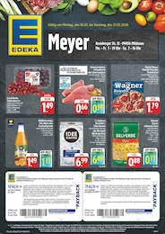 Aktueller EDEKA Prospekt, "Wir lieben Lebensmittel!", mit Angeboten der Woche, gültig von 16.02.2026 bis 16.02.2026