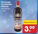 Nürnberger Christkindles Glühwein Angebote bei Netto Marken-Discount Völklingen für 3,99 €