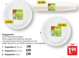 Pappteller Angebote von Gut & Günstig bei E center Göppingen für 1,99 €