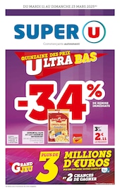 Promo Produits Laitiers dans le catalogue Super U du moment à la page 1