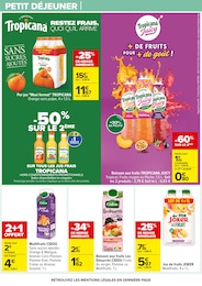 Offre Tropicana dans le catalogue Carrefour du moment à la page 15