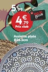 Assiette plate Ø26.5cm dans le catalogue Maxi Bazar