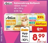 Katzennahrung Multipack im Angebot bei Netto Marken-Discount in Heinsberg Katzennahrung Multipack Angebote von Attica bei Netto Marken-Discount Heinsberg für 8,99 €