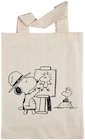 Baumwolltasche von Peanuts für 5,99 € bei REWE im Angebot Baumwolltasche von Peanuts im aktuellen REWE Prospekt