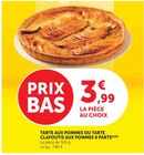 Promo Tarte aux pommes ou Tarte clafoutis aux pommes 6 parts à 3,99 € dans le catalogue U Express à Allauch