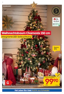 Tannenbaum im Rusta Prospekt "Willkommen zu Hause in Schweden!" mit 20 Seiten (Jena)