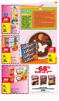 Promo Gâteau Au Chocolat dans le catalogue Carrefour Market du moment à la page 9