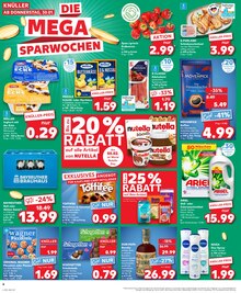 Nutella im Kaufland Prospekt "Aktuelle Angebote" mit 32 Seiten (Weinheim)