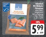 Aktuelles MSC Wildlachs Filetspitzen Angebot bei E center in Dresden ab 5,99 €