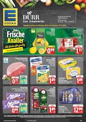 EDEKA Supermarkt Prospekt der aktuellen Woche mit 28 Seiten, gültig von 08.12.2025 bis 13.12.2025, in Tauberrettersheim und Umgebung Aktueller EDEKA Supermarkt Prospekt in Tauberrettersheim und Umgebung, "Wir lieben Lebensmittel!" mit 28 Seiten, 08.12.2025 - 13.12.2025