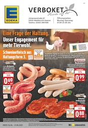 EDEKA Supermarkt Prospekt der aktuellen Woche mit 24 Seiten, gültig von 16.06.2025 bis 21.06.2025, in Waldfeucht und Umgebung Aktueller EDEKA Supermarkt Prospekt in Waldfeucht und Umgebung, "Aktuelle Angebote" mit 24 Seiten, 16.06.2025 - 21.06.2025