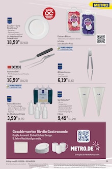 Backzubehör im aktuellen METRO Prospekt (Wiesbaden) Backzubehör im METRO Prospekt "Saisonkatalog Frühling" mit 60 Seiten (Wiesbaden)