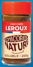 Chicorée Nature Soluble - LEROUX dans le catalogue Intermarché Hyper