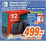 Nintendo Switch 2 + Mario Kart World Angebote von Nintendo Switch bei expert Rüsselsheim für 49,99 €