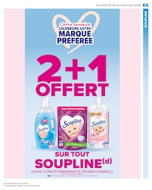 Promotion Kleenex dans le prospectus Carrefour, valable du 20/05/2025 au 02/06/2025 Promo Kleenex dans le catalogue Carrefour du moment à la page 63