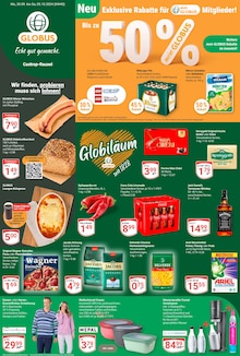 Aktueller GLOBUS Prospekt "Aktuelle Angebote" Seite 1 von 24 Seiten für Castrop-Rauxel