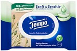 Sanft & Sensitiv feuchtes Toilettenpapier von Tempo im aktuellen REWE Prospekt