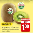 Kiwis grün Jumbo bei EDEKA im Fischbachtal Prospekt für 1,00 €