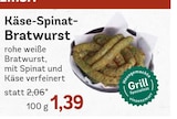 Käse-Spinat-Bratwurst bei EDEKA im Baldham Prospekt für 1,39 €