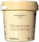 Choucroute cuite au Riesling - ANDRÉ LAURENT en promo chez Intermarché Express Lyon à 2,19 €