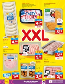 Braten im Netto Marken-Discount Prospekt "Aktuelle Angebote" mit 68 Seiten (Duisburg)