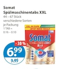 Spülmaschinentabs XXL von Somat im aktuellen V-Markt Prospekt für 6,99 €