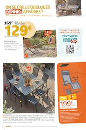 Promos Salle À Manger dans le catalogue "LES 12 J QUI BOURGEONNENT DE BONNES AFFAIRES !" de Jardiland à la page 8