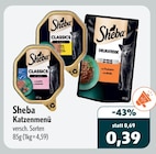 Katzenmenü im Angebot bei aktiv & irma in Oldenburg Katzenmenü Angebote von Sheba bei aktiv & irma Oldenburg für 0,39 €